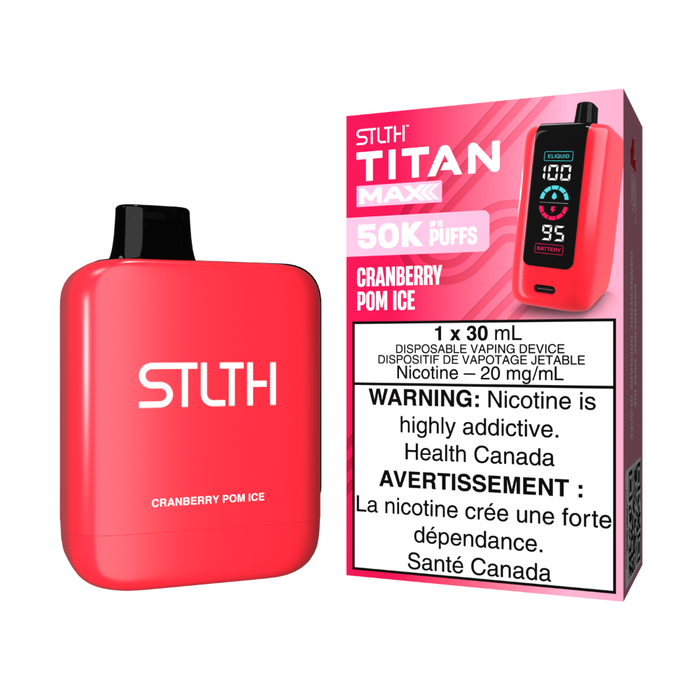 STLTH Titan Max - Cranberry Pom Iced Disposable Vape