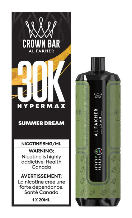 Summer Dream -Al Fakher Crown Bar 30k HyperMax Disposable Vape