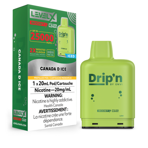 Canada D Ice Drip'n Level X Boost G2 Pods