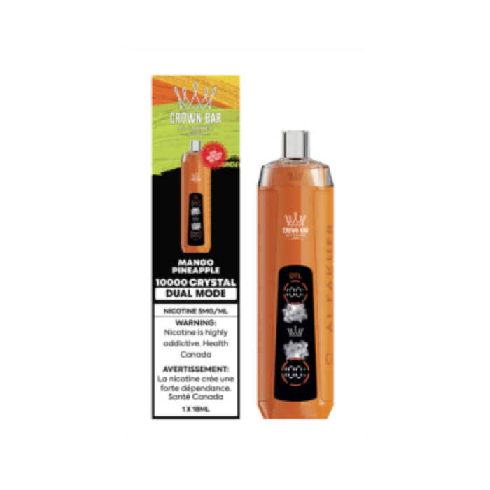Mango Pineappe - Al Fakher Crown Bar 10K Crystal Disposable Vape