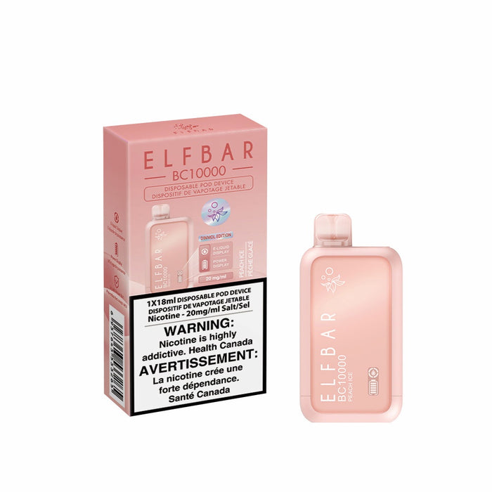 Peach Ice - Elf Bar BC10000 Disposable Vape