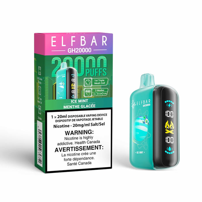 Ice Mint - Elf Bar GH20000 Disposable Vape