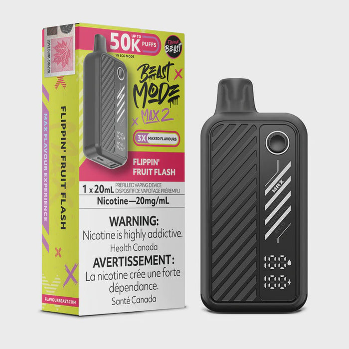 Flavour Beast Beast Mode Max 2 Disposable Vape - Flippin' Fruit Flash