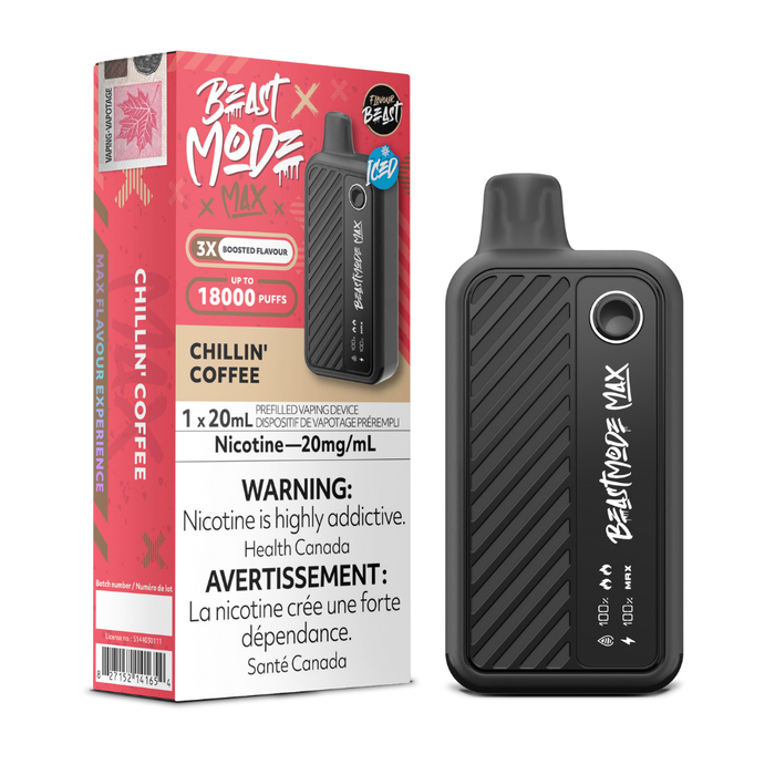 Flavour Beast Beast Mode Max Disposable Vape - Chillin' Coffee