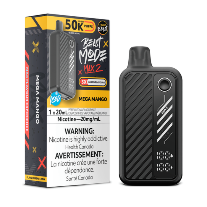 Flavour Beast Beast Mode Max 2 Disposable Vape - Mega Mango