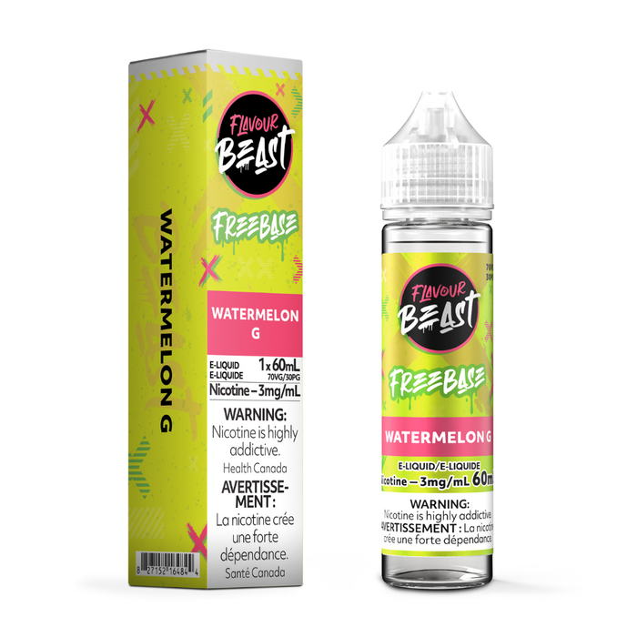 Flavour Beast E-Liquid Freebase - Watermelon G (60ml)