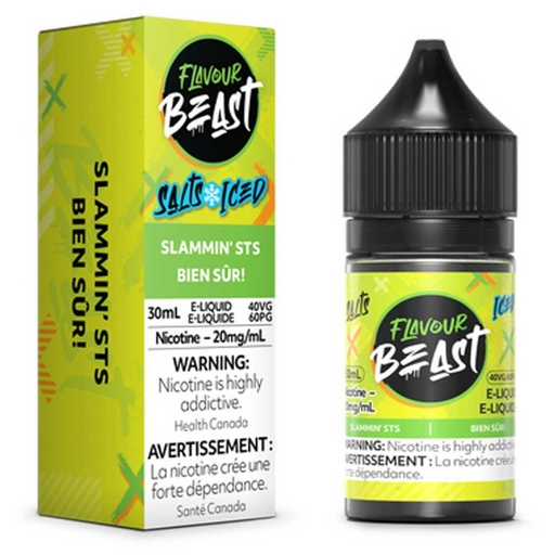 Flavour Beast Juice Nic Salts - Slammin STS Iced (30ml)