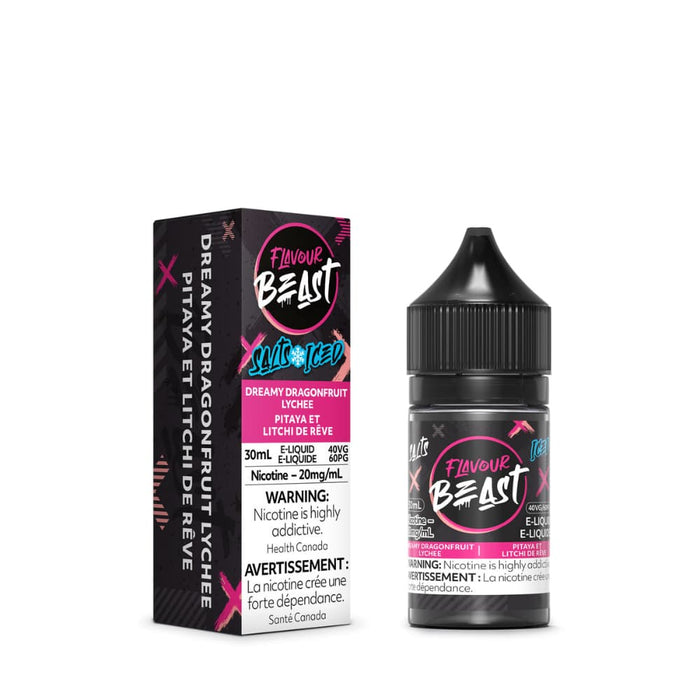 Flavour Beast Juice Nic Salts - Dreamy Dragonfruit Lychee Iced (30mL)