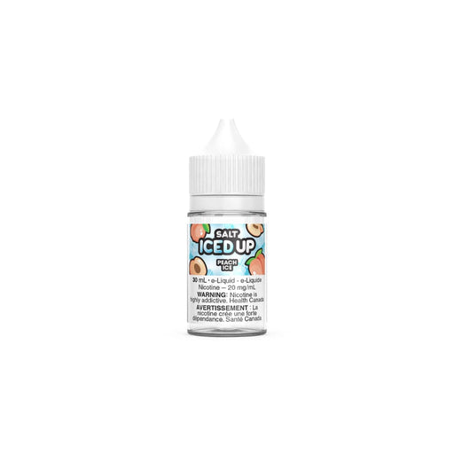 Iced Up Vape Juice Salt Nic - Peach Ice (30 mL)