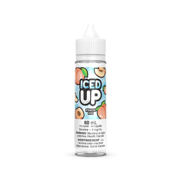 Iced Up Juice Freebase - Peach Ice (60 mL)