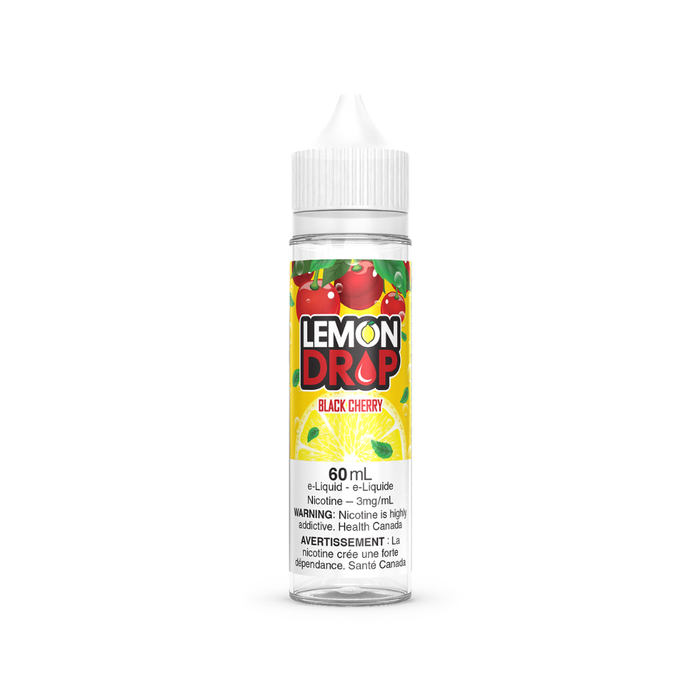 Lemon Drop Vape Juice Freebase - Black Cherry (60mL)