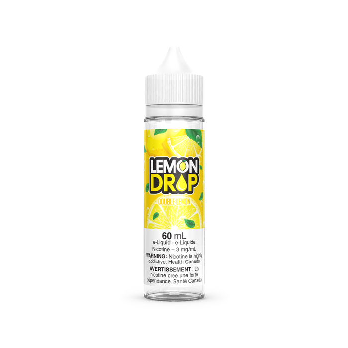 Lemon Drop Vape Juice Freebase - Double Lemon (60 mL)