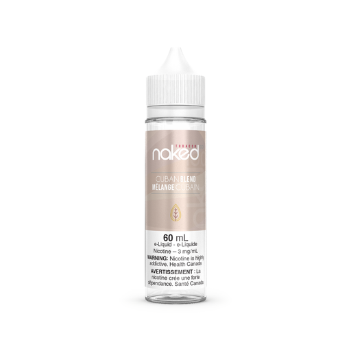 Naked 100 Vape Juice Freebase - Cuban Blend (60mL)