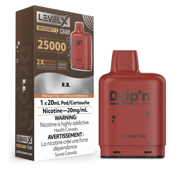 RB Drip'n Level X Boost G2 Pods