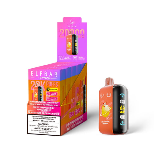 Sour Strawberry Dragonfruit - Elf Bar GH20000 Disposable Vape