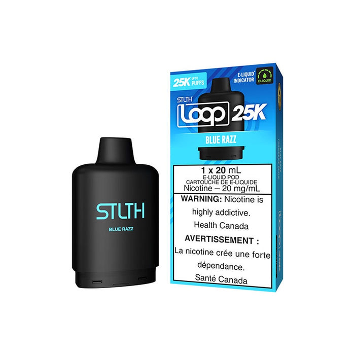 STLTH Loop 25k - Blue Razz Vape Pod
