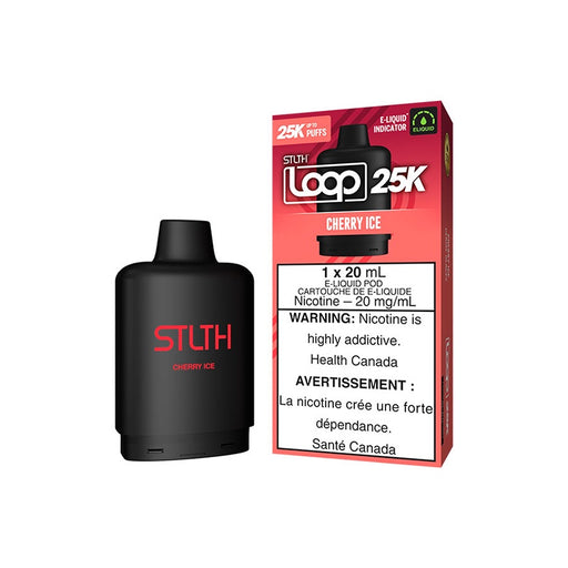 STLTH Loop 25k - Cherry Iced Vape Pod