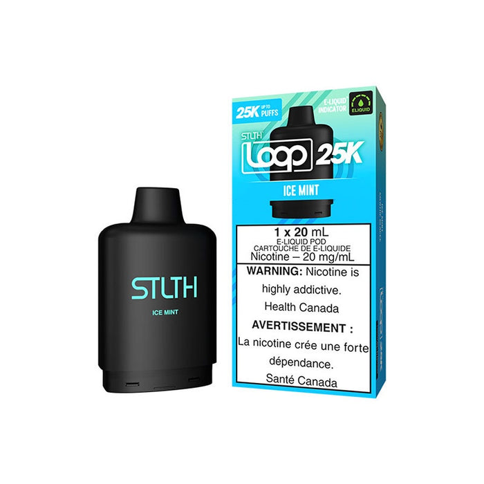 STLTH Loop 25k - Iced Mint Vape Pod