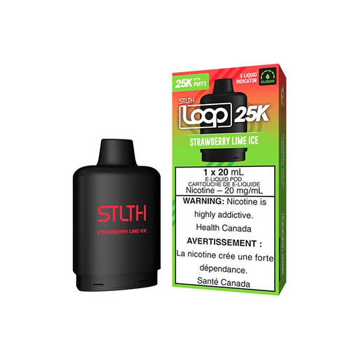 STLTH Loop 25k - Strawberry Lime Iced Vape Pod