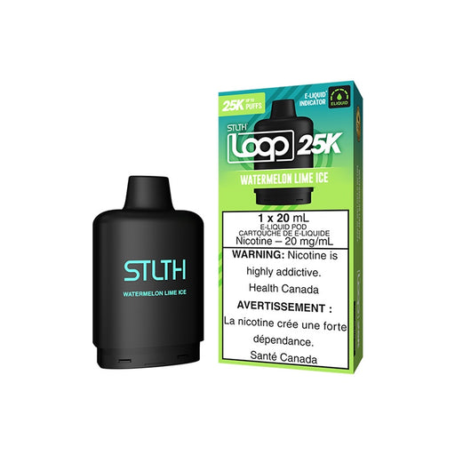 STLTH Loop 25k - Watermelon Lime Iced Vape Pod