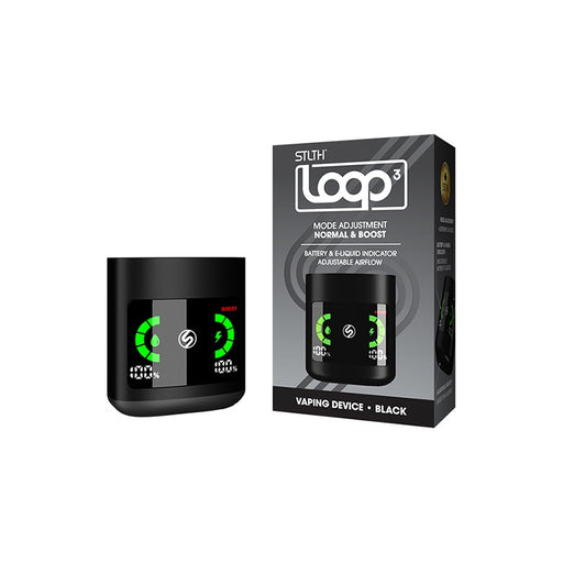 STLTH Loop 3 Vaping Device (Black)
