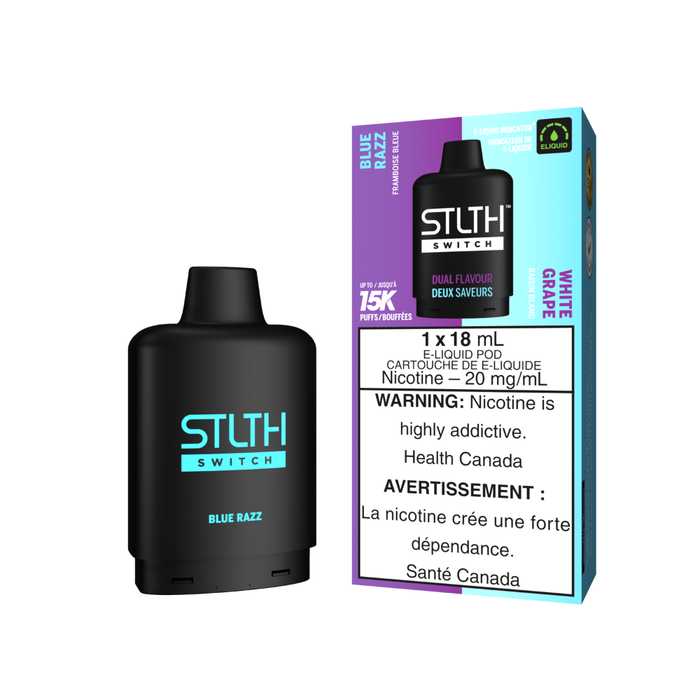 STLTH Switch Pods - Blue Razz | White Grape