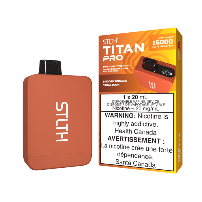 STLTH Titan Pro - Smooth Tobacco Disposable Vape