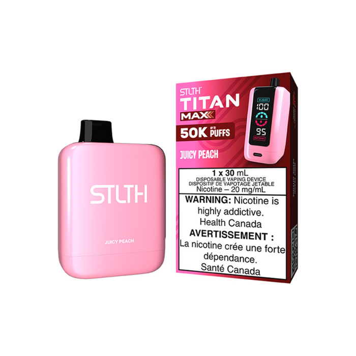STLTH Titan Max - Juicy Peach Disposable Vape