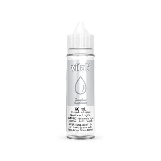 Vital 60 Vape Juice - Flavourless (60mL)