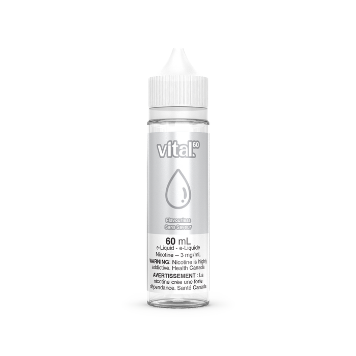 Vital 60 Vape Juice - Flavourless (60mL)