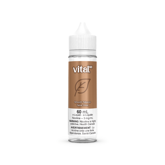 Vital 60 Vape Juice - Smooth Tobacco (60mL)