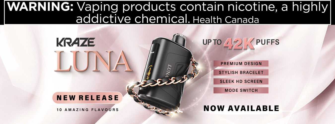 Kraze Luna 42K Disposable Vape