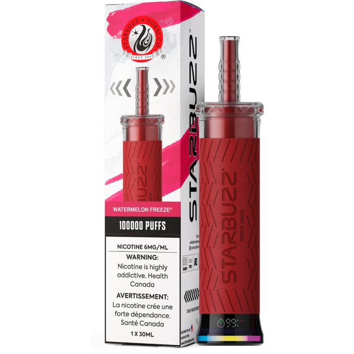 Watermelon Freeze - StarBuzz 100K Disposable Vape
