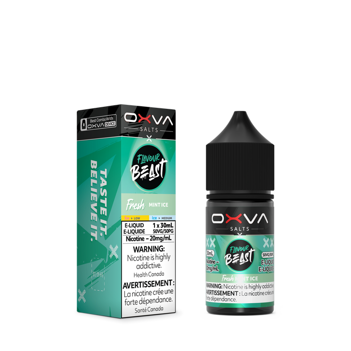 OXVA Flavour Beast Juice Nic Salts - Mint Ice (30mL)