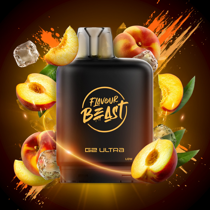 Level X Flavour Beast Boost G2 Ultra Pods - Frizzy Peach