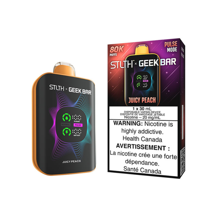 STLTH x Geek Bar 80K  Disposable vape - Juicy Peach