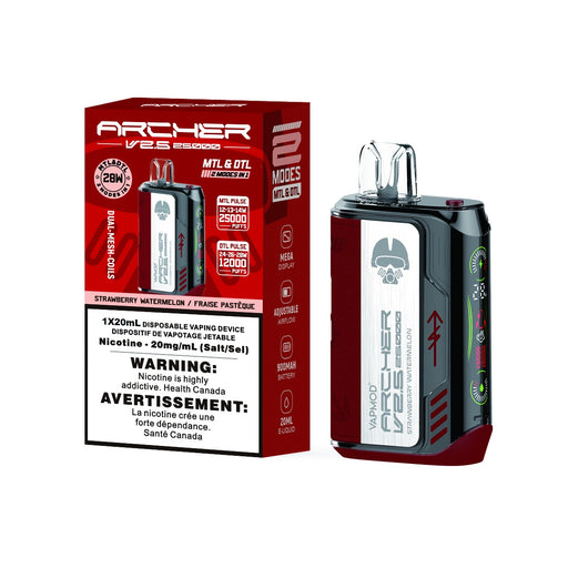 Strawberry Watermelon - VAPMOD Archer V2.5 25k Disposable Vape
