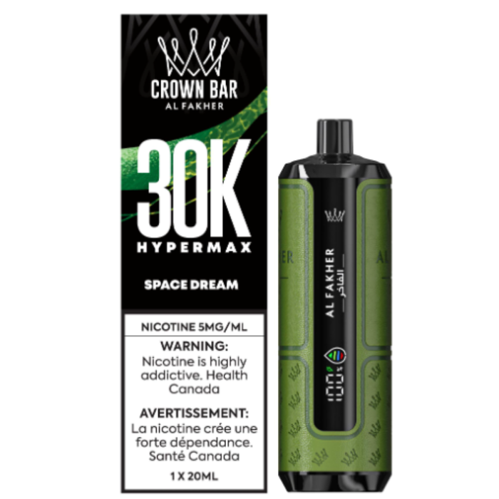 Space Dream -Al Fakher Crown Bar 30k HyperMax Disposable Vape