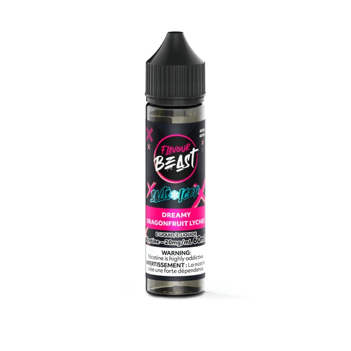 Flavour Beast Juice Nic Salts iced  - Dreamy Dragonfruit Lychee Iced (60mL)