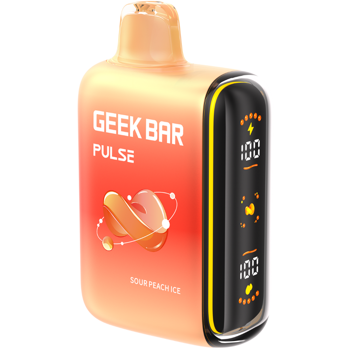 Geek Bar Pulse - Sour Peach Ice Disposable Vape