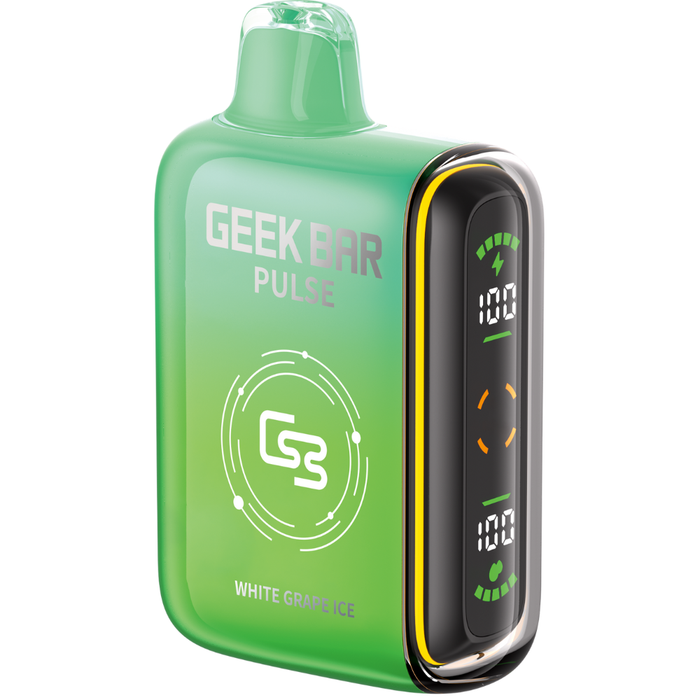 Geek Bar Pulse - White Grape Ice Disposable Vape