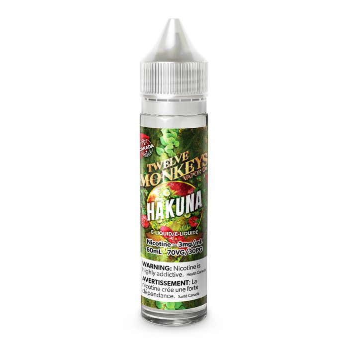 Twelve Monkeys Juice Freebase - Hakuna (60 mL)