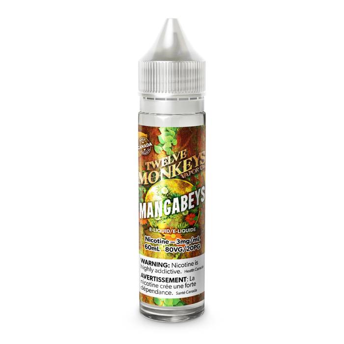 Twelve Monkeys Juice Freebase - Mangabeys (60 mL)