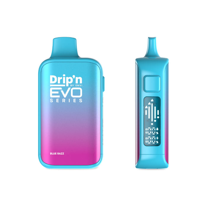 Blue Razz- Drip'n EVO 63k Disposable Vape