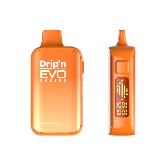Juicy Peach Ice - Drip'n EVO 63k Disposable Vape