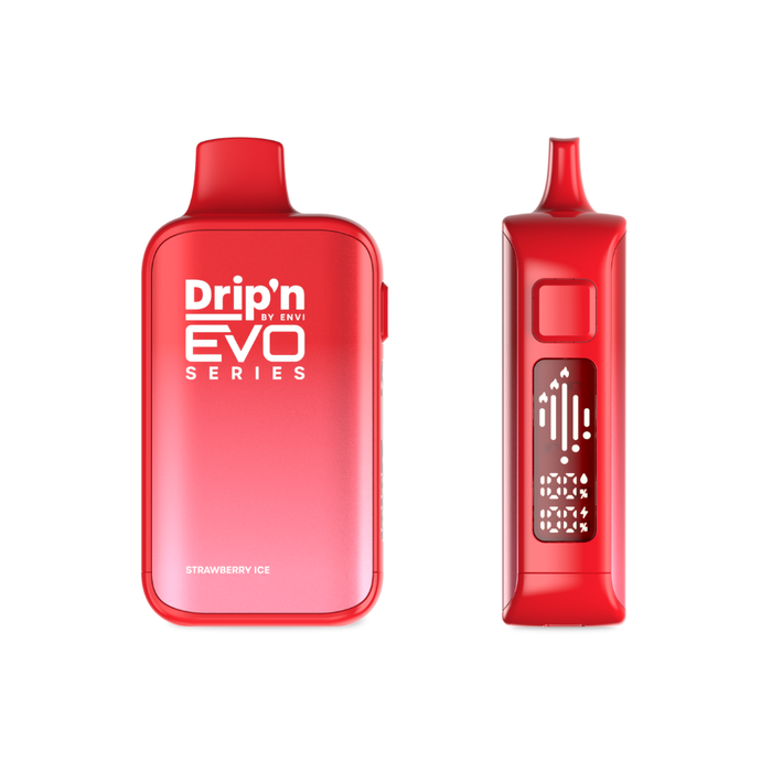 Strawberry Ice - Drip'n EVO 63k Disposable Vape