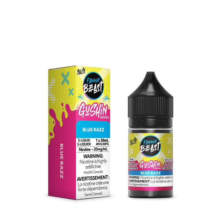 Flavour Beast Juice Gushin - Blue Razz (30ml)