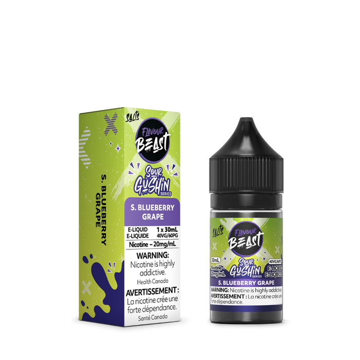 Flavour Beast Juice Gushin - S.Blueberry Grape (30ml)