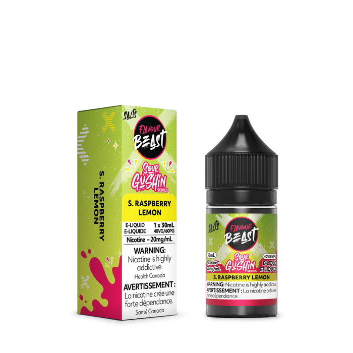 Flavour Beast Juice Gushin  - S.Raspberry Lemon (30ml)