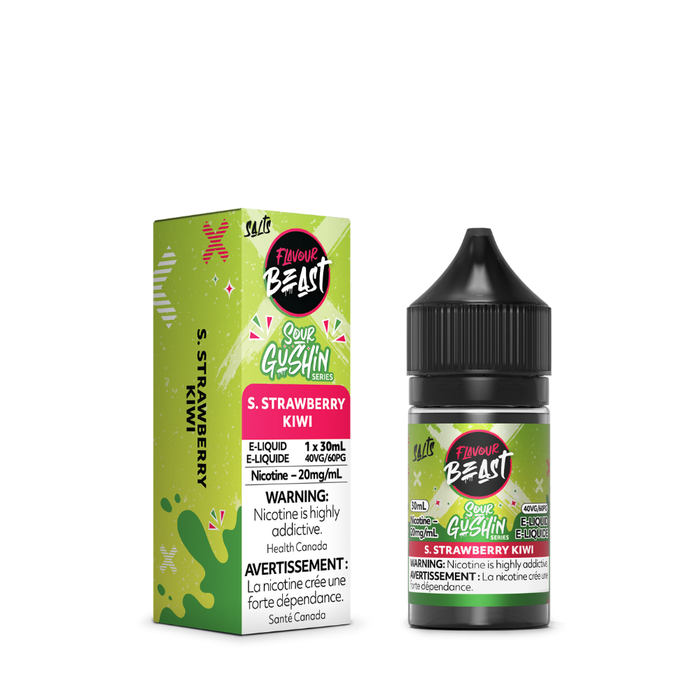 Flavour Beast Juice Gushin - S.Strawberry  Kiwi(30ml)